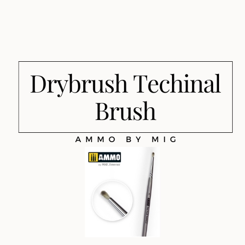 Drybrush technical brush